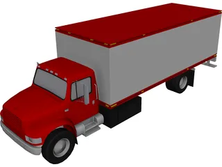 Truck (1994) 3D Model 3D Preview