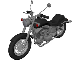 Motorcycle 3D Model