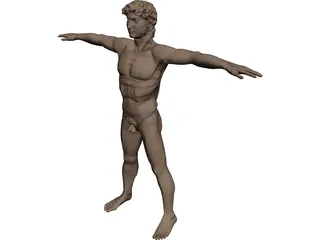 Man David 3D Model