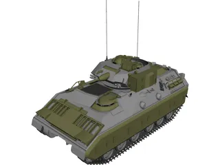 M3 Bradley 3D Model 3D Preview