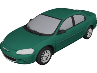 Chrysler Sebring Sedan (2001) 3D Model