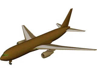 Boeing 767 3D Model