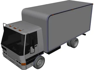 Hino 3D Model 3D Preview