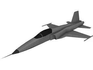 F-5E 3D Model