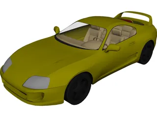 Toyota Supra (1994) 3D Model