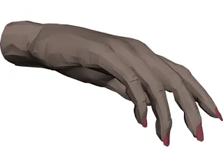 Hand Female 3D Model