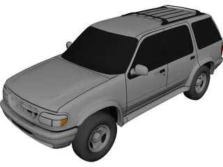 Ford Explorer (1996) 3D Model