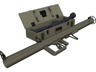 Bazooka German 3D Model