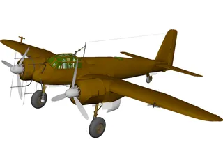 Junkers Ju 88G-1 3D Model