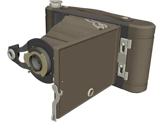 Photo Camera Kodak 3D Model