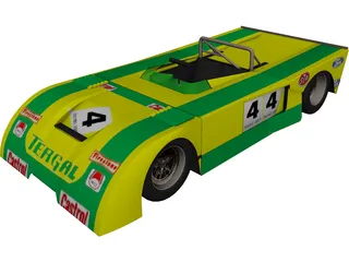 Chevron B23 3D Model