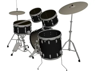 Ludwig Drum 3D Model 3D Preview