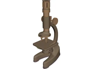 Microscope 3D Model