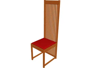 Chair Side 3D Model