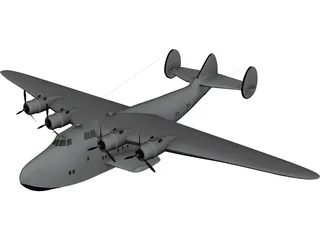 Boeing 314 Clipper 3D Model