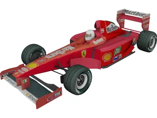 Ferrari F1 3D Model