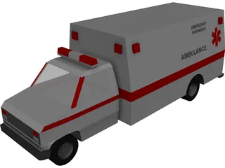 Ambulance 3D Model