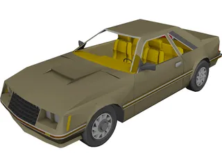 Ford Mustang 3D Model