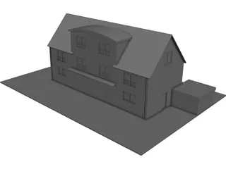 House 3D Model 3D Preview