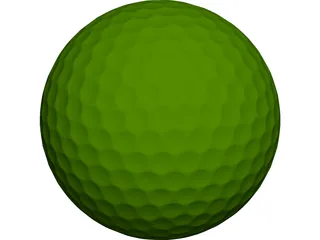 Golf Ball 3D Model