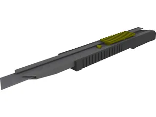 Olfa Stanley Knife fwp-1 3D Model 3D Preview