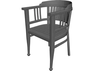 Chair Arm 3D Model