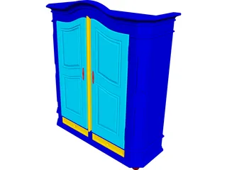 Constanza Armoire 3D Model