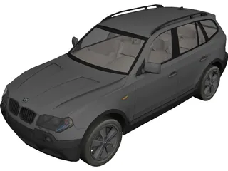 BMW X3 3D Model