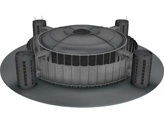 Factory 3D Model