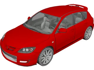 Mazda 3 3D Model