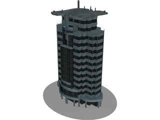 Small Tower 3D Model 3D Preview