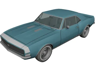 Chevrolet Camaro SS (1967) 3D Model