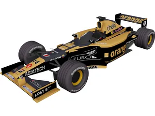 F1 Arrows 2001 3D Model