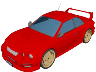 Subaru Impreza [Tuned] 3D Model