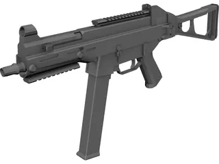 Heckler&Koch UMP 3D Model