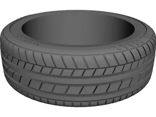 Tire Univesal 15 inch 3D Model