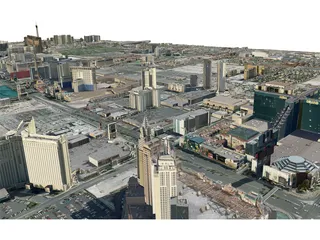 Las Vegas City 3D Model