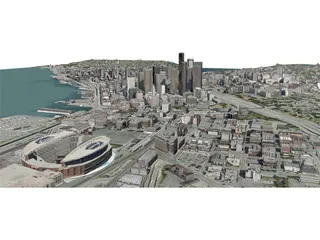 Seattle City 3D Model