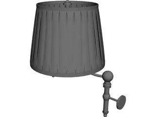 Classic Wall Lamp 3D Model