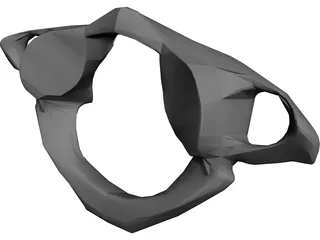 Atlas Bone CAD 3D Model