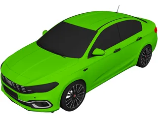 Fiat Tipo Sedan 3D Model