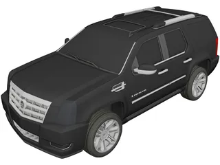 Cadillac Escalade Platinum (2012) 3D Model