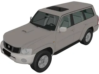 Nissan Patrol (2004) 3D Model