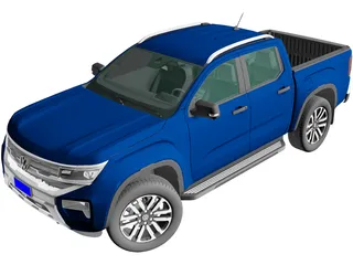 Volkswagen Amarok (2024) 3D Model