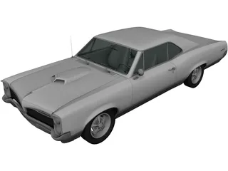 Pontiac GTO (1967) 3D Model