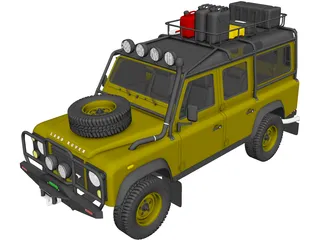 Land Rover Expedition (2012) 3D Model