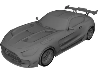 Mercedes-Benz AMG GT 3D Model