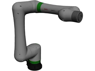 Fanuc Crx-10Ai Robot CAD 3D Model