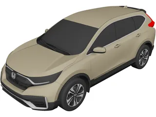 Honda CR-V LX (2021) 3D Model 3D Preview