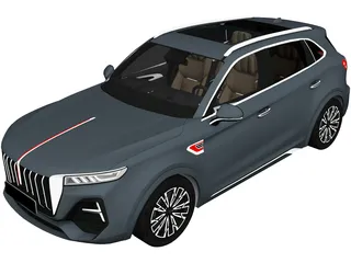 Hongqi HS5 (2024) 3D Model